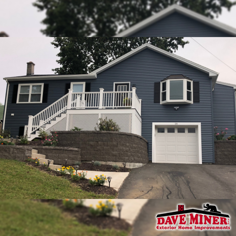 Western Mass roof after Dave Miner Home Improvements